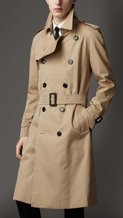 burberry london mens double breasted cotton gabardine trench coat|authentic Burberry trench coat.